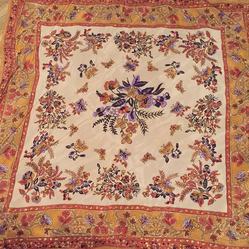 Silk scarf